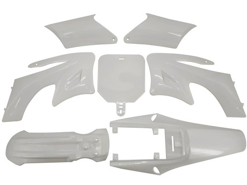 Kit plastiques blanc dirt - blanc,