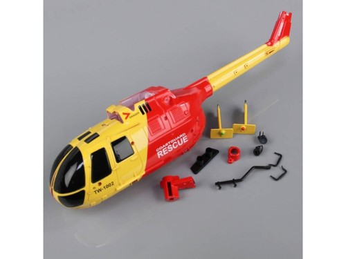 Fuselage twister jaune - fuselage, jaune/rouge