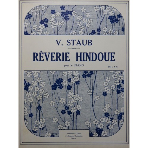 Staub rêverie hindoue - staub, v.