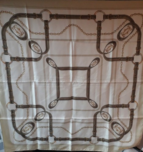 Foulard carré 100 soie les - %,