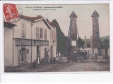 PONT-de-COURNON: restaurant bargeon "renowned for good frying" - very bo