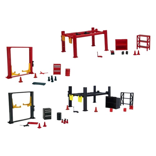Garage lift set model - garage,