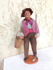 1 santon ancien habillé