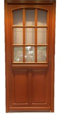 Porte D'entree Bois Vitree