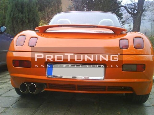 Boot rear trunk spoiler wing - trunk, wing/