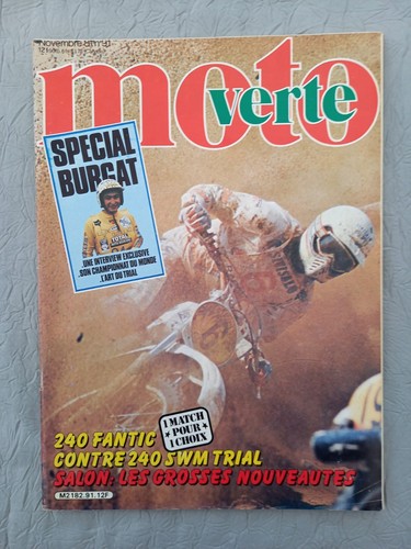 Moto verte de novembre - verte, n°91