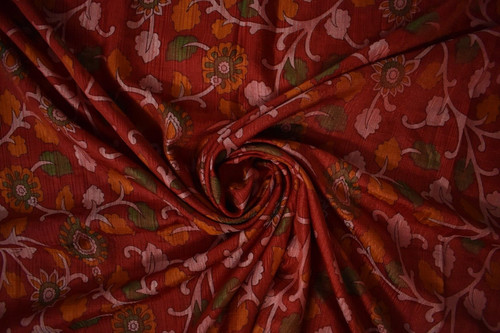 Tissu artisanal sari soie - sari, en