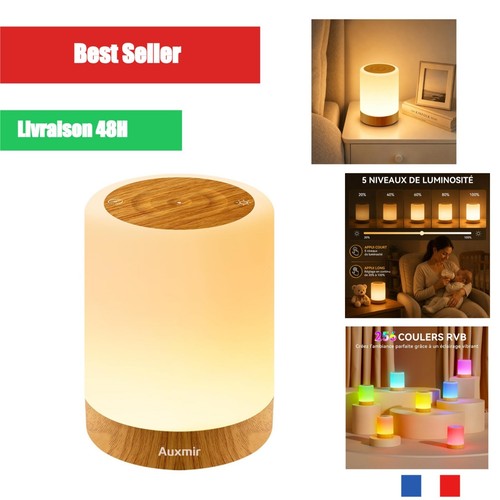 Auxmir lampe chevet led - auxmir,