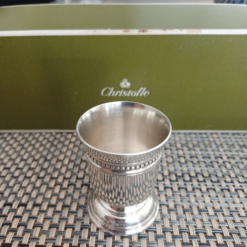 Coquetier christofle perle - coquetier,