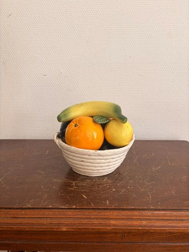 Ancien corbeille coupe fruit - corbeille,
