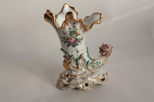 Vase porcelaine vieux paris - vase,