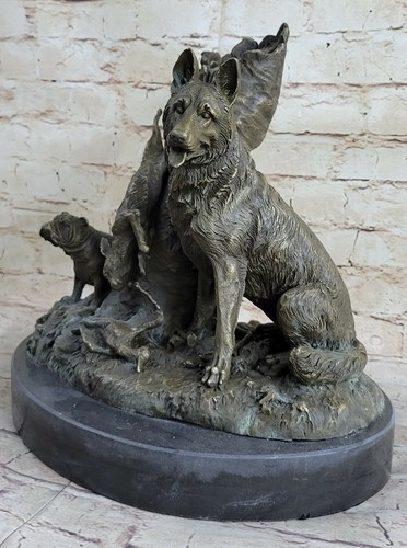 Sculpture bronze fait main - bronze,