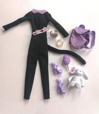 Barbie vêtements B47 costume chat Fun Dreamy C1183 Mattel 2003 avec accessoires 