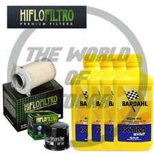 Set Entretien Bardahl XTM 20W50 Filtre à Huile Air Suzuki GSX 750 X Moto Suzuki
