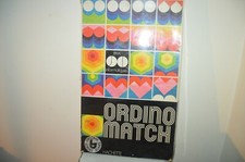 RARE ORDINO MATCH BY HATCHET 1971 FULL COMPUTER GAME TBE 