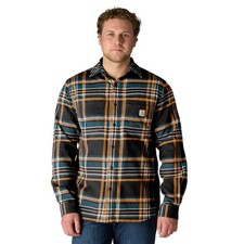 Chemise Carhartt Flanelle À Carreaux Noire Taille S