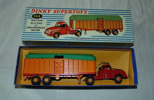 Dinky supertoys 36b tracteur - dinky,