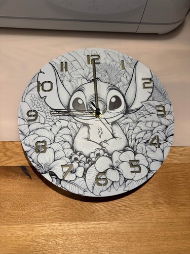 Horloge stitch - horloge,