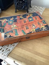 jeu de construction en bois Malette Dans Son jus Ancien À Restaurer Jeu jura