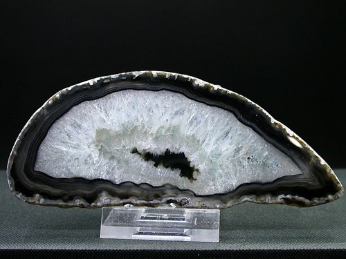 Agate polie superbe tranche - agate,