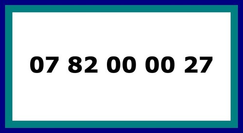 Numéro de - numÉro,