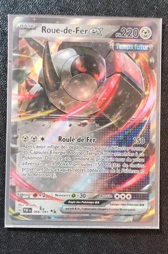 Carte pokemon roue fer ex - pokemon, roue-de-fer