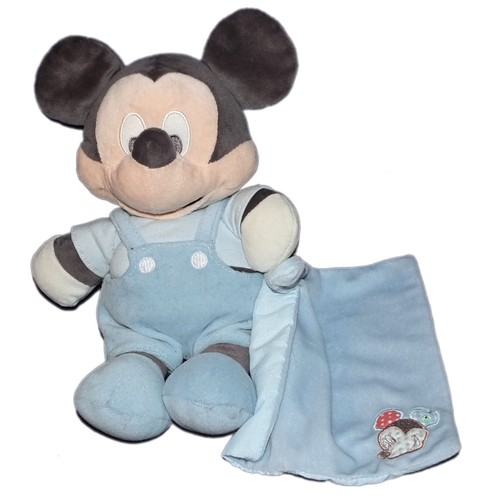Doudou peluche mickey - doudou, mouchoir