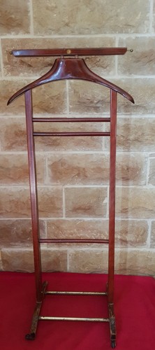 Valet nuit bois vintage - en,