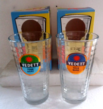 2 verres à bière VEDETT , 33