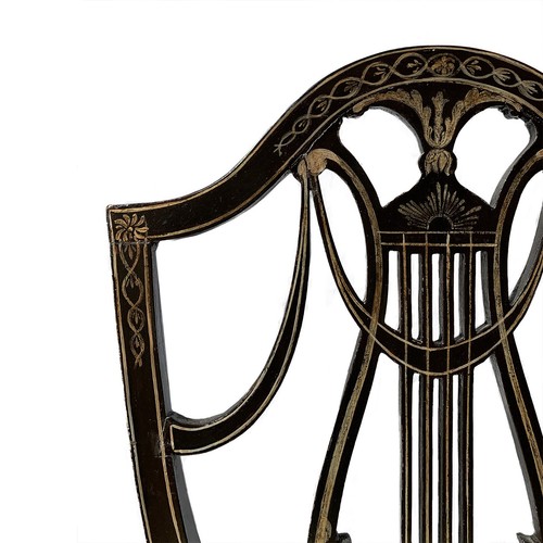Chaises hepplewhite vers - 6,