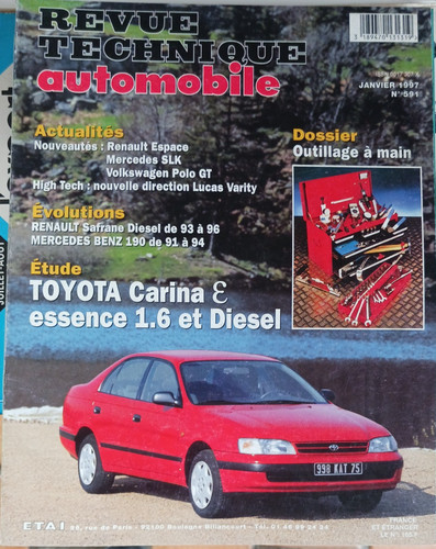 Revue technique toyota carina - technique,