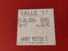 Place Cinéma Harry Potter 3 -