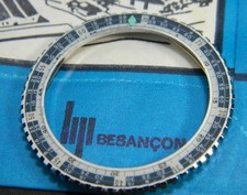 Lip chronographe plongée Lunette Bakélite - Bezel