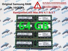 Samsung 64 GB (4x 16 GB) Rdimm