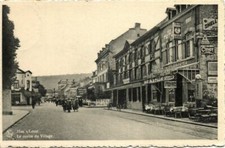 belgium, HAN-SUR-LESSE, Centre du Village, Friterie Franco-Belge, Shell (1952)