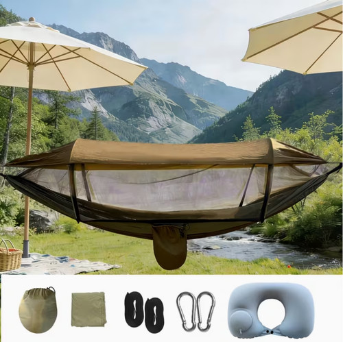 Hamac double camping avec - double,