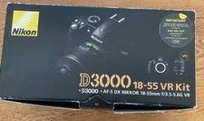 Nikon D3000 SLR Camera 18-55mm VR Lens