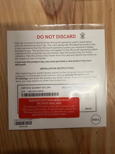 Windows standard - 10, &