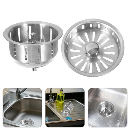 Filtre evier inox panier pour - inox,