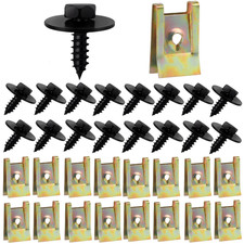 100Pièces Kit De Clip À Vis