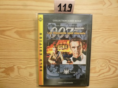 Dvd 007 les - dvd, diamants