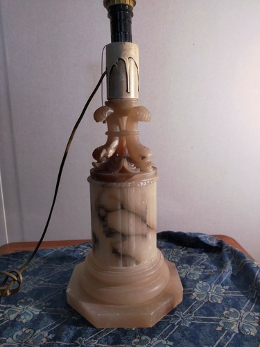 Lampe alabastre marbre - lampe,