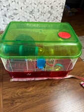 Tiny tales cage for critters, missing a few items but also added tubes and ball