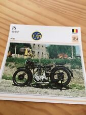 FN 500 M67 1931 Carte moto