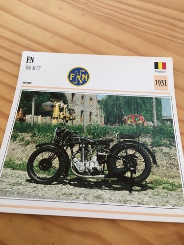 500 m67 1931 carte moto - carte,