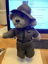 Vintage PA State Police Trooper 1987 Limited Edition Teddy Bear with Cert and st