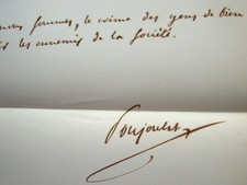 Maxime of the historian and deputy of Marseille Poujoulat.