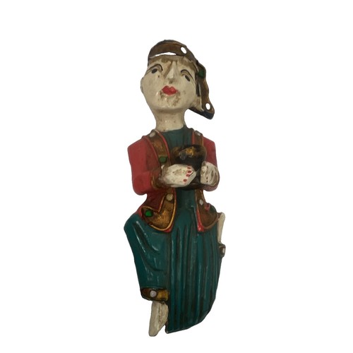 Statuette musicien birman - statuette,