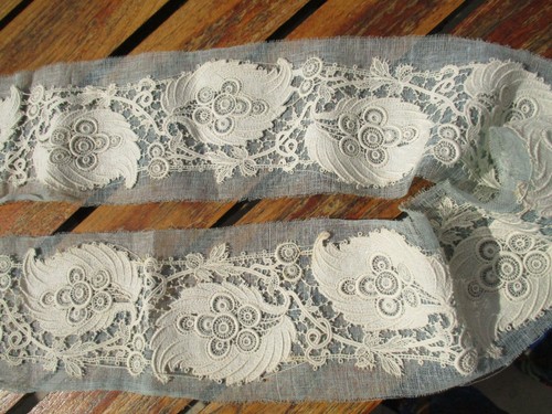 Dentelle guipure brodée st - brodée, de
