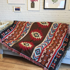 plaid wild west pour canapé